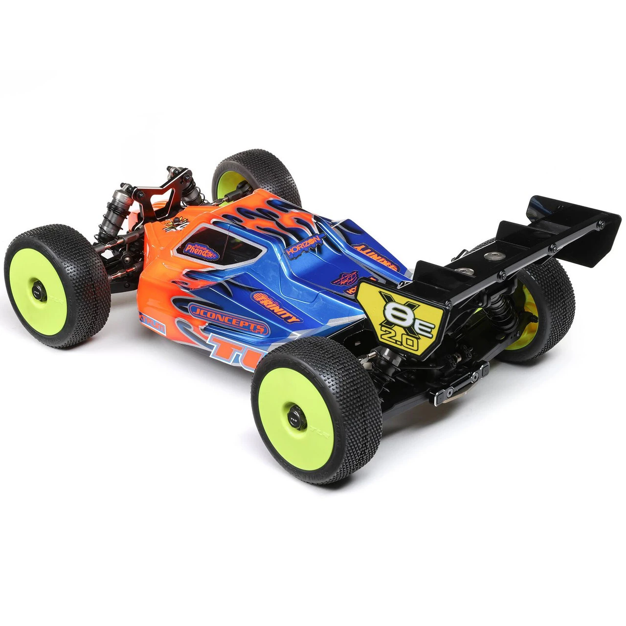 Team Losi Racing 1/8 8IGHT-X/E 2.0 Combo 4WD Nitro/Electric Race Buggy Kit - Image 9