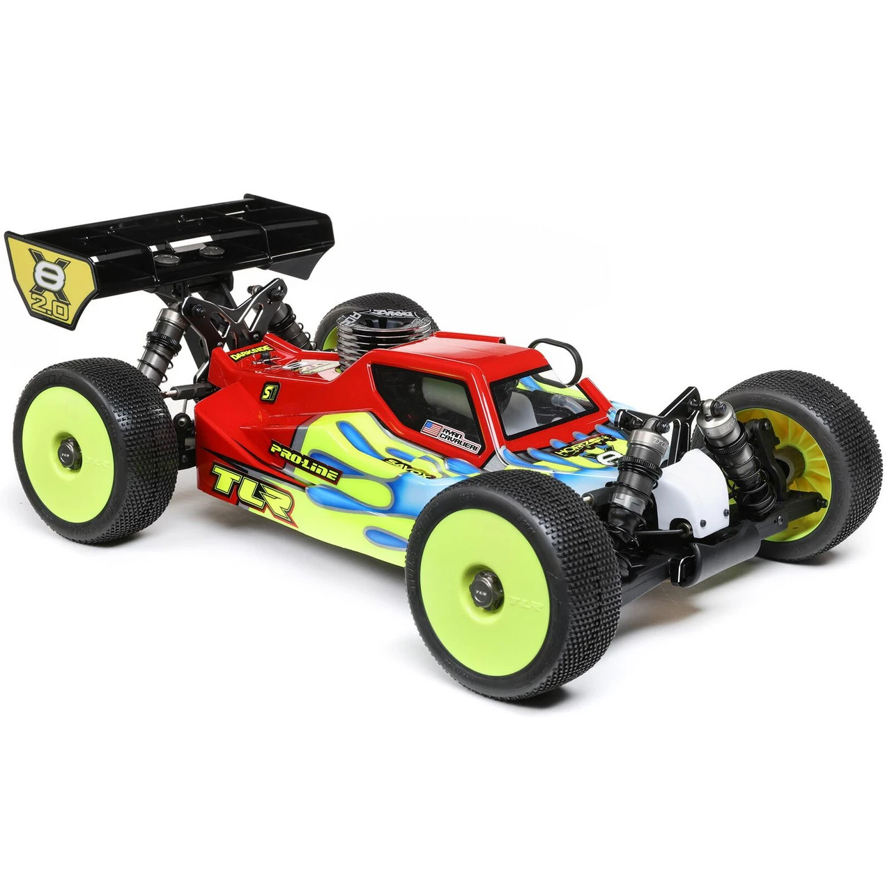 Team Losi Racing 1/8 8IGHT-X/E 2.0 Combo 4WD Nitro/Electric Race Buggy Kit - Image 4
