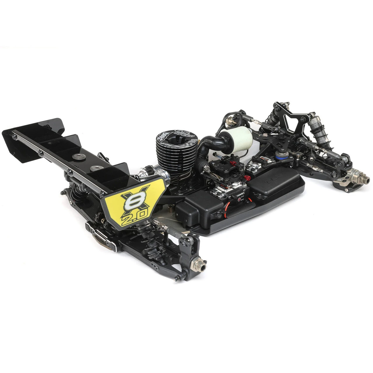 Team Losi Racing 1/8 8IGHT-X/E 2.0 Combo 4WD Nitro/Electric Race Buggy Kit - Image 16