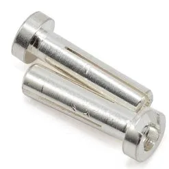 TQ WIRE TQ 4mm Silver Bullet Low Profile Connectors 18mm TQ2503