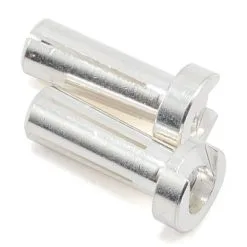 TQ WIRE TQ 4mm Silver Bullet Low Profile Connectors 14mm TQ2504