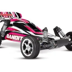 Traxxas Bandit 1/10 RTR Buggy W/XL-5 ESC, TQ 2.4GHz Radio, Battery & DC Charger (Pink Edition)