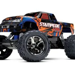 Traxxas Stampede VXL Brushless 1/10 RTR 2WD Monster Truck W/TQi 2.4GHz Radio & TSM (Orange)