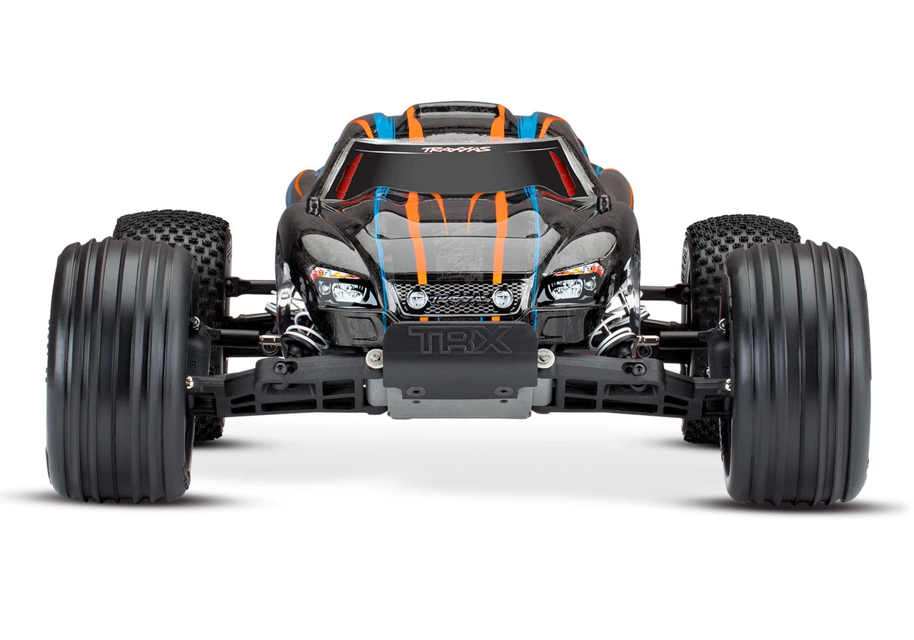Traxxas Rustler VXL Brushless 1/10 RTR Stadium Truck W/ TQi 2.4GHz Radio And TSM (Orange) - Image 2