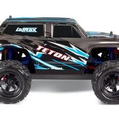 Traxxas LaTrax Teton 1/18 4WD RTR Monster Truck W/ 2.4GHz Radio, Battery And AC Charger, Black