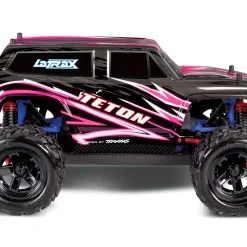 Traxxas LaTrax Teton 1/18 4WD RTR Monster Truck W/ 2.4GHz Radio, Battery And AC Charger, Pink