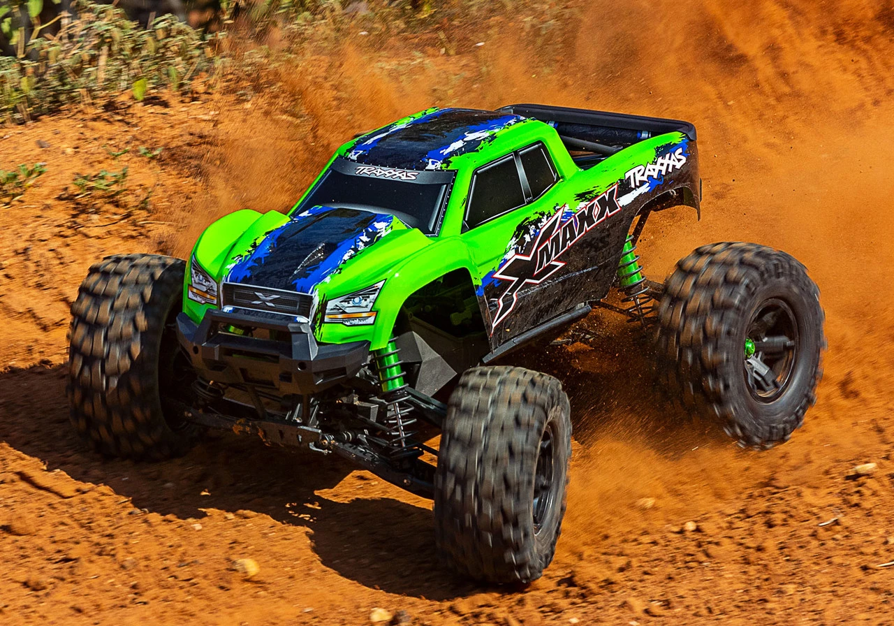 Traxxas X-Maxx 8S 4WD Brushless RTR Monster Truck W/ 2.4GHz TQi Radio And TSM (Green) - Image 8