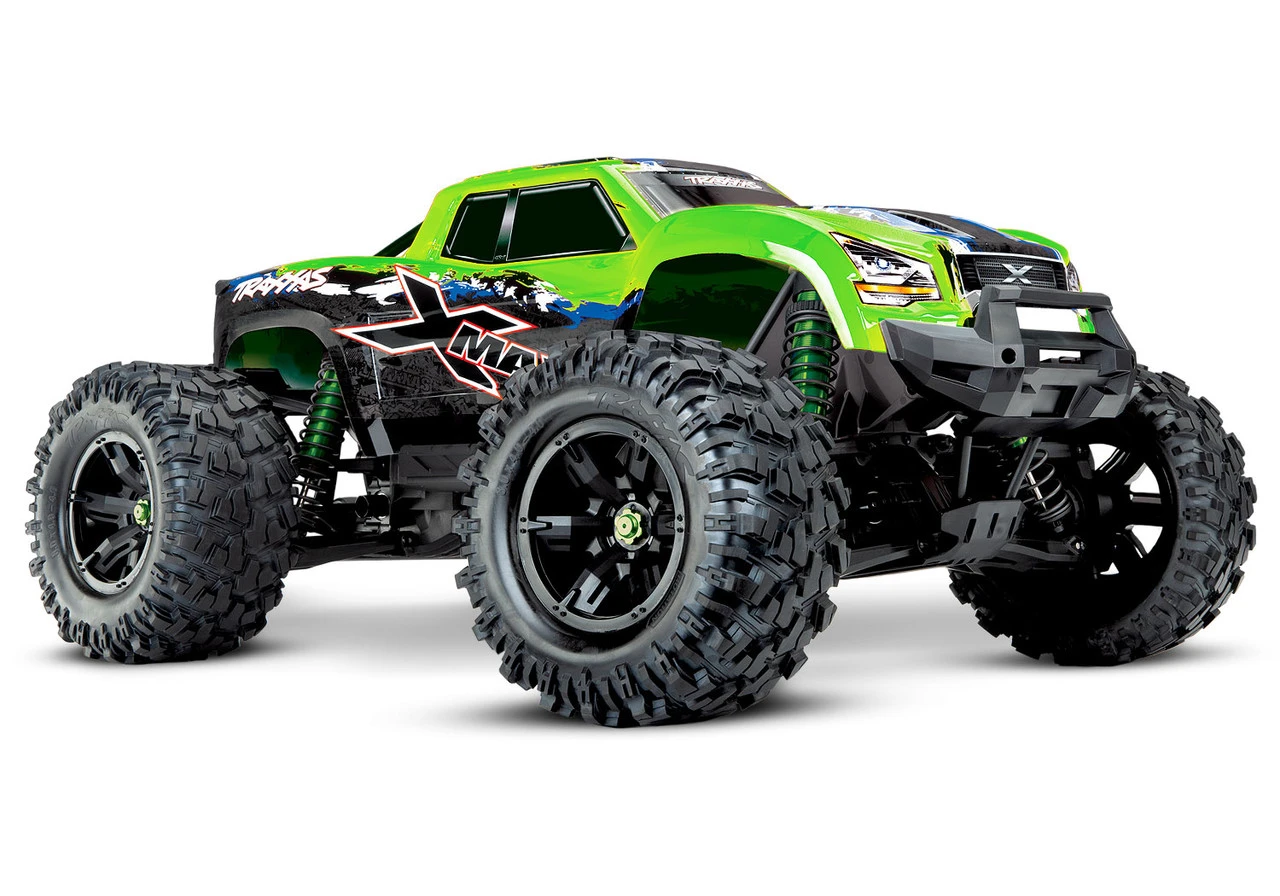 Traxxas X-Maxx 8S 4WD Brushless RTR Monster Truck W/ 2.4GHz TQi Radio And TSM (Green) - Image 2