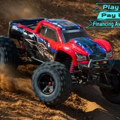 Traxxas X-Maxx 8S 4WD Brushless RTR Monster Truck W/ 2.4GHz TQi Radio And TSM (Red)