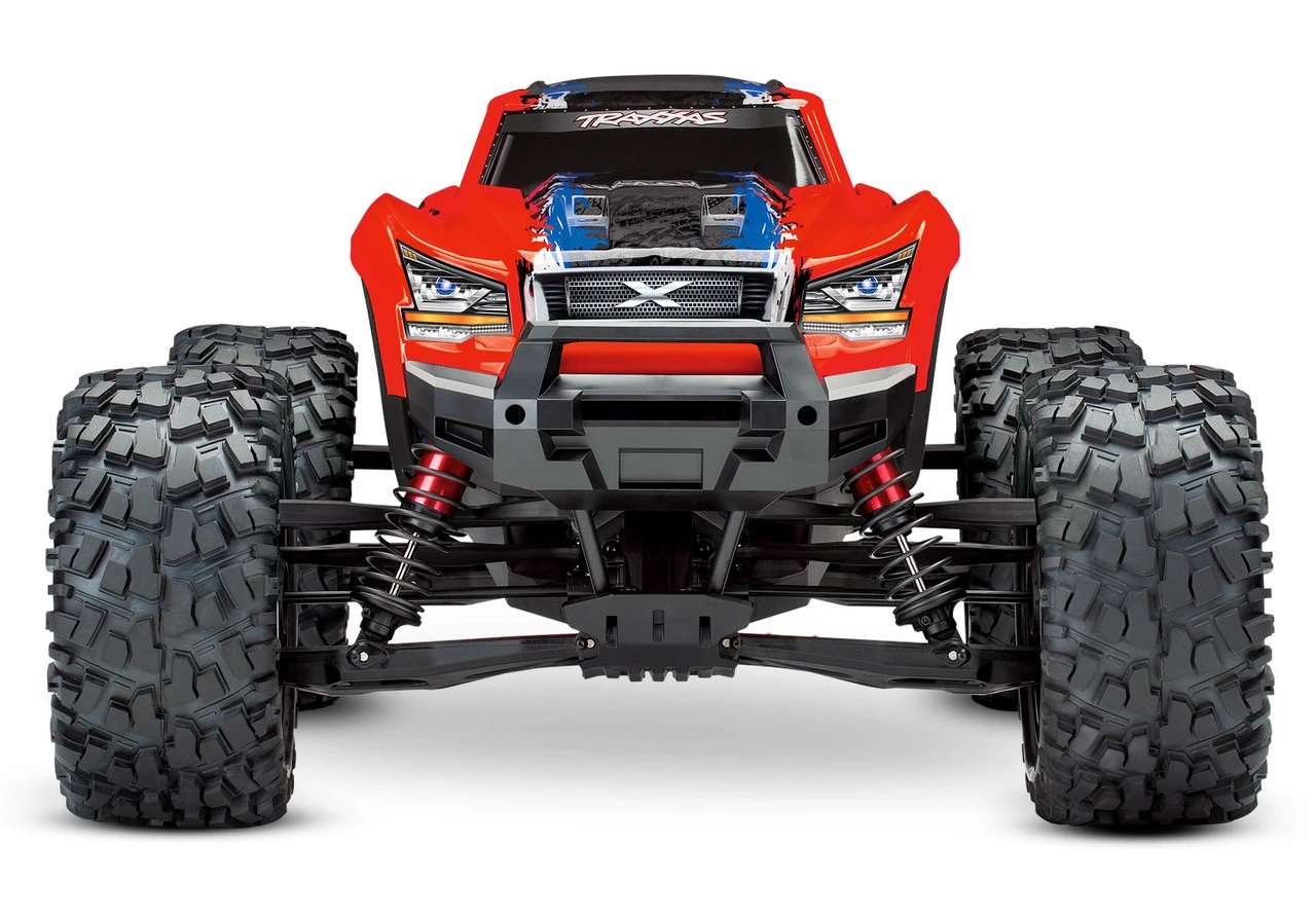 Traxxas X-Maxx 8S 4WD Brushless RTR Monster Truck W/ 2.4GHz TQi Radio And TSM (Red) - Image 4