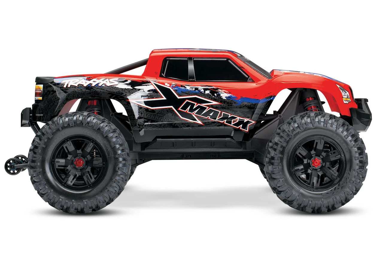 Traxxas X-Maxx 8S 4WD Brushless RTR Monster Truck W/ 2.4GHz TQi Radio And TSM (Red) - Image 5