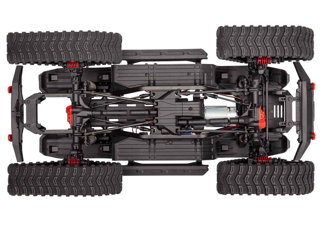 Traxxas TRX-4 1/10 Scale Trail Rock Crawler W/All-Terrain Traxx (Blue) - Image 7