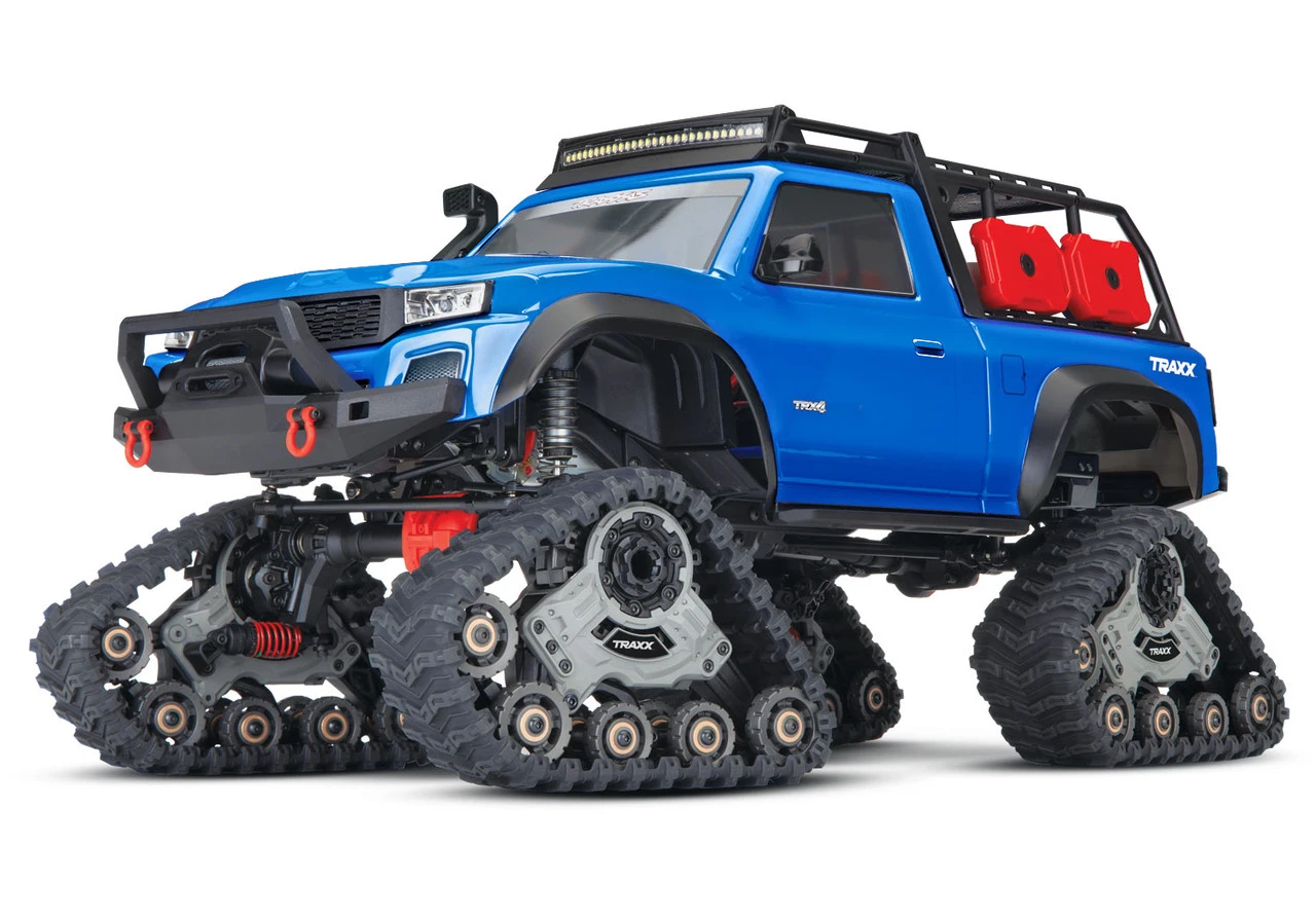 Traxxas TRX-4 1/10 Scale Trail Rock Crawler W/All-Terrain Traxx (Blue) - Image 2