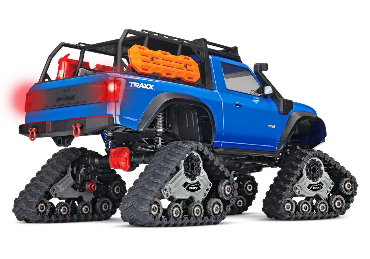 Traxxas TRX-4 1/10 Scale Trail Rock Crawler W/All-Terrain Traxx (Blue) - Image 3