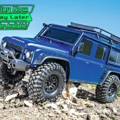 Traxxas TRX-4 1/10 Scale Trail Rock Crawler W/Land Rover Defender Body W/XL-5 ESC & TQi 2.4GHz Radio (Blue)