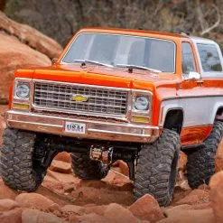 Traxxas TRX-4 1/10 Trail Crawler Truck W/'79 Chevrolet K5 Blazer Body (Orange)