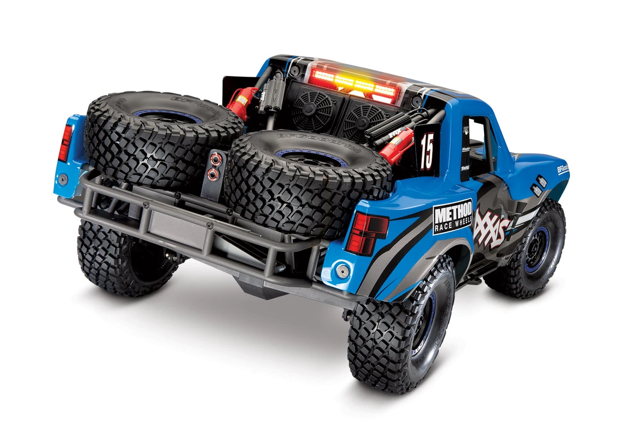 Traxxas Unlimited Desert Racer 6S RTR 4WD Electric Race Truck W/TQi 2.4GHz Radio W/Light Kit (Blue) - Image 5