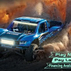 Traxxas Unlimited Desert Racer 6S RTR 4WD Electric Race Truck W/TQi 2.4GHz Radio W/Light Kit (Blue)