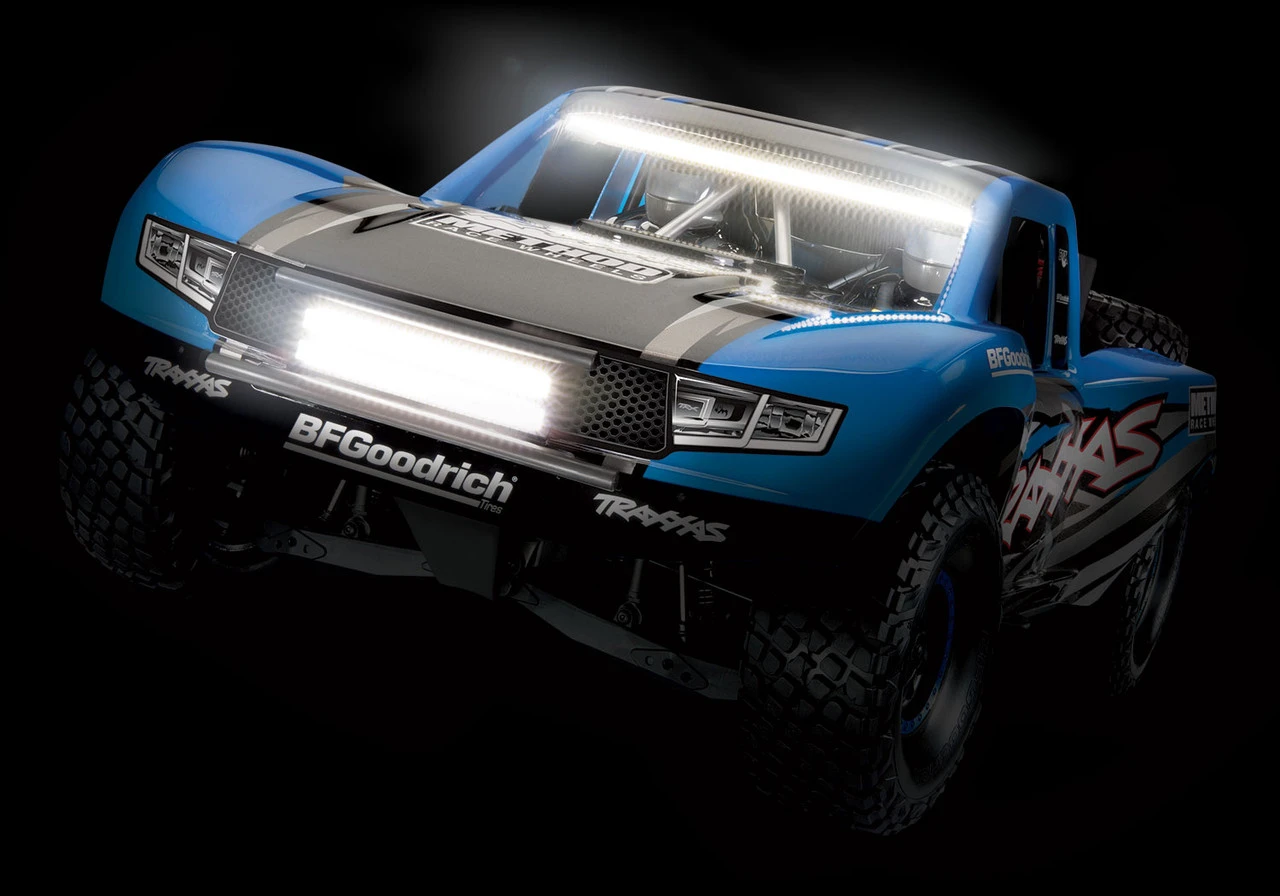 Traxxas Unlimited Desert Racer 6S RTR 4WD Electric Race Truck W/TQi 2.4GHz Radio W/Light Kit (Blue) - Image 11