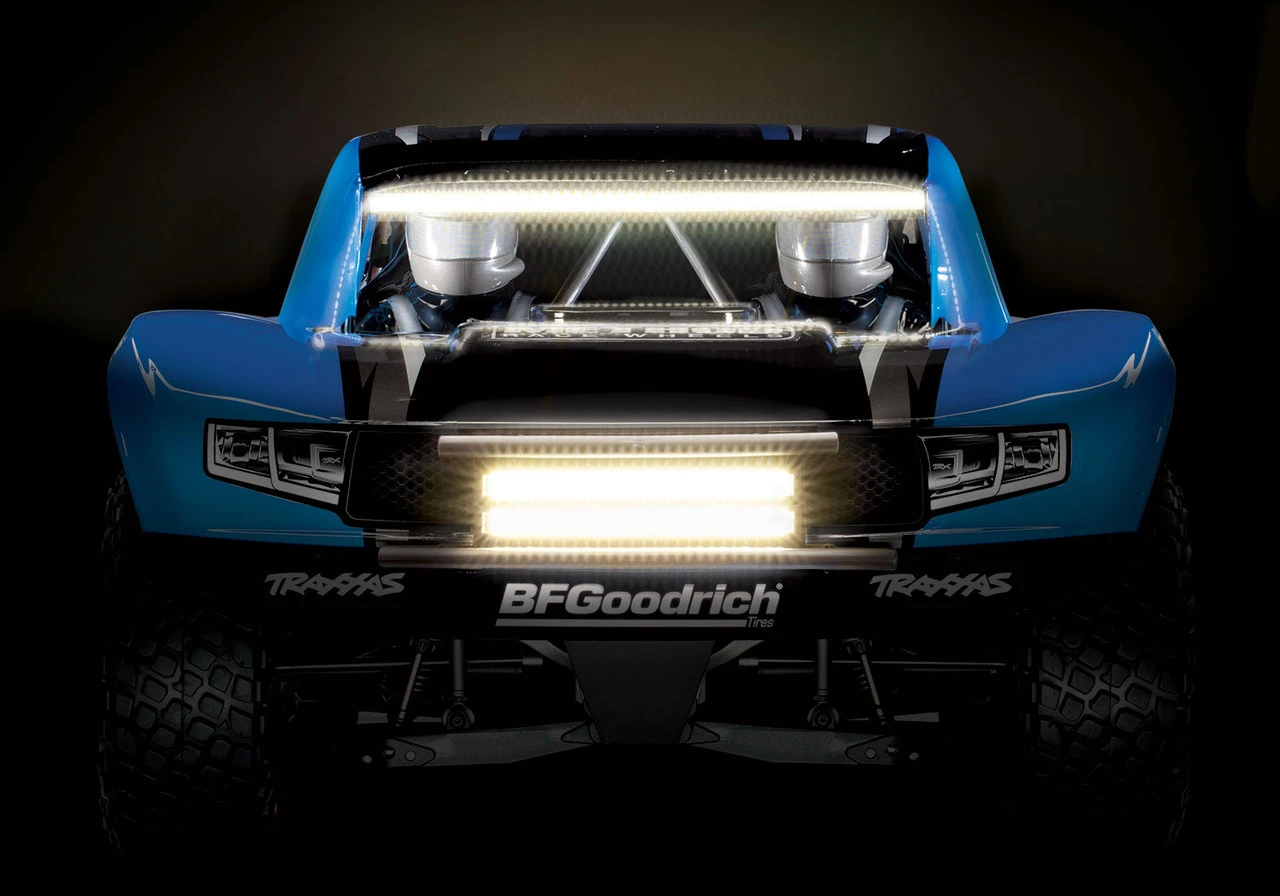 Traxxas Unlimited Desert Racer 6S RTR 4WD Electric Race Truck W/TQi 2.4GHz Radio W/Light Kit (Blue) - Image 12