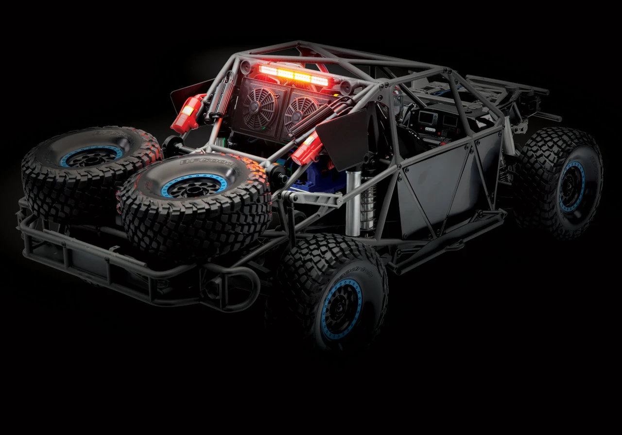 Traxxas Unlimited Desert Racer 6S RTR 4WD Electric Race Truck W/TQi 2.4GHz Radio W/Light Kit (Blue) - Image 13