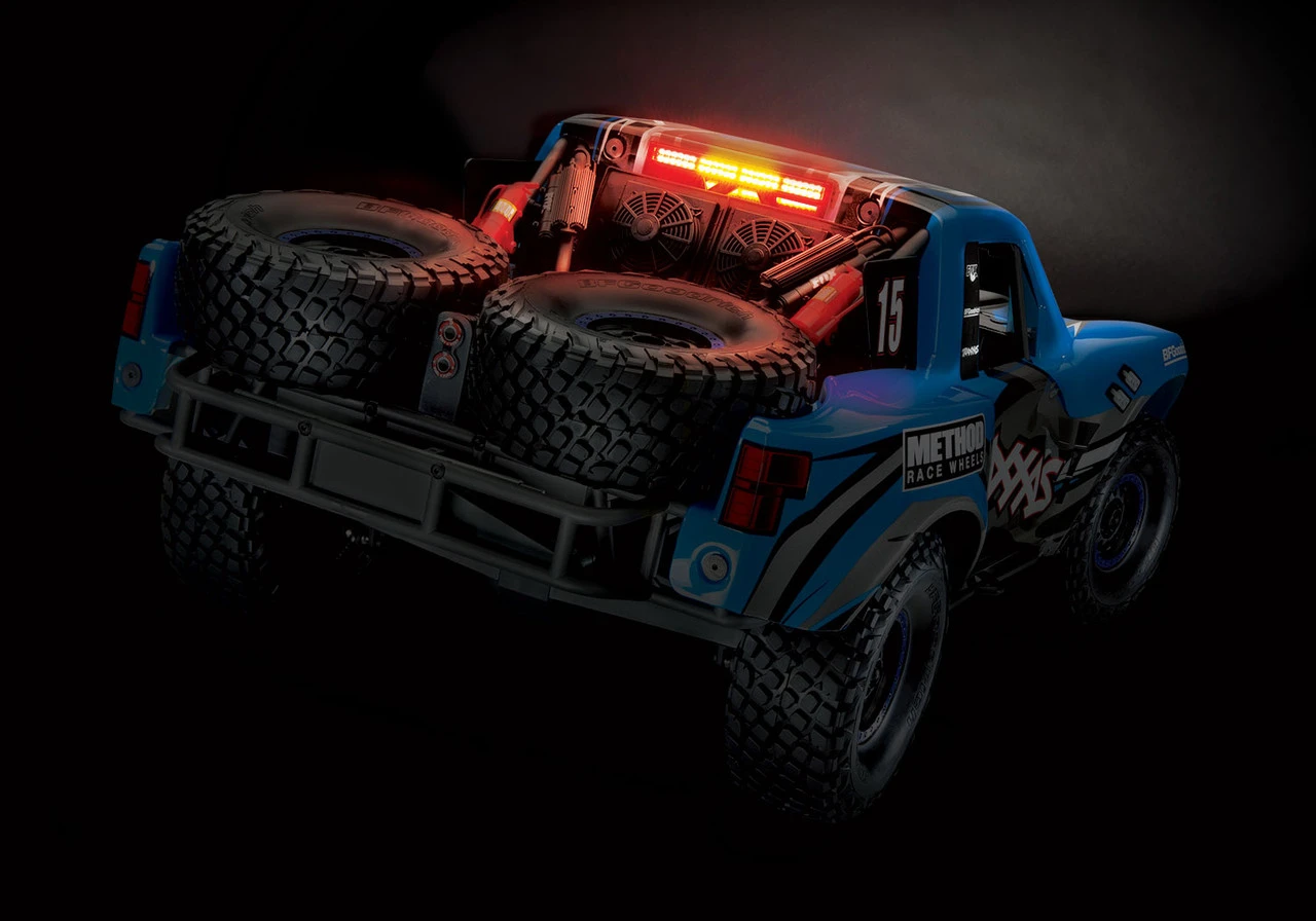 Traxxas Unlimited Desert Racer 6S RTR 4WD Electric Race Truck W/TQi 2.4GHz Radio W/Light Kit (Blue) - Image 14