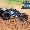 Traxxas E-Revo VXL 2.0 RTR 4WD Electric Monster Truck W/VXL-6s ESC & TQi 2.4GHz Radio (Blue)