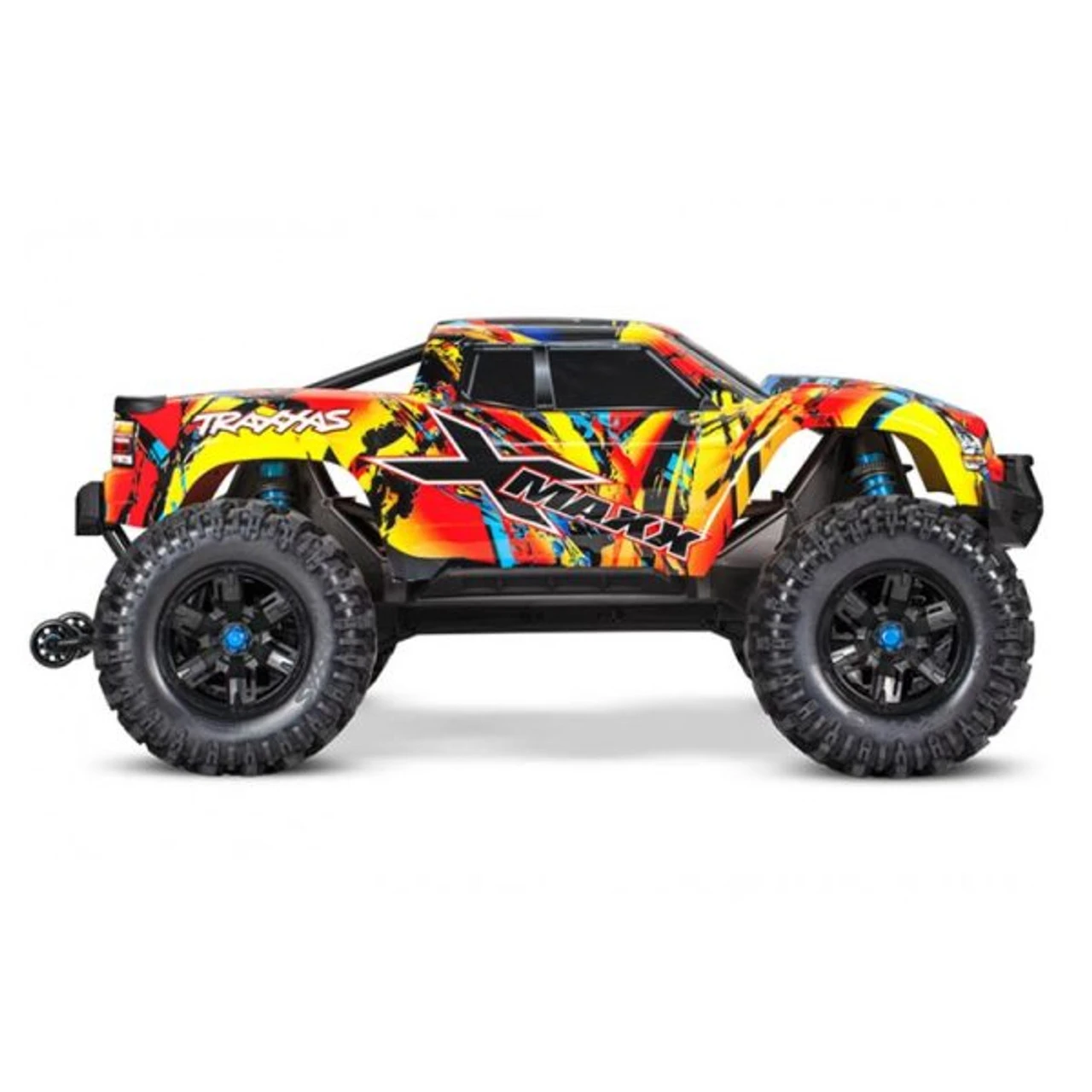 Traxxas X-Maxx 8S 4WD Brushless RTR Monster Truck W/ 2.4GHz TQi Radio And TSM (SolarFlare) - Image 2
