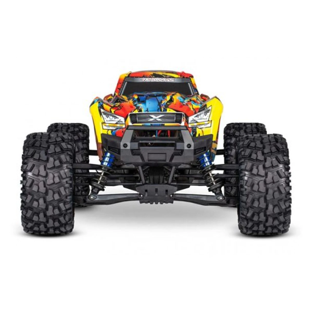 Traxxas X-Maxx 8S 4WD Brushless RTR Monster Truck W/ 2.4GHz TQi Radio And TSM (SolarFlare) - Image 4