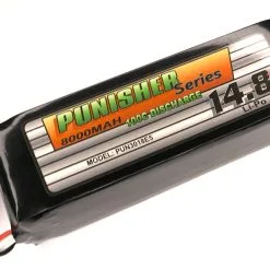 "Punisher Series" 8000/100C 4cell Soft Case Lipo (EC5)