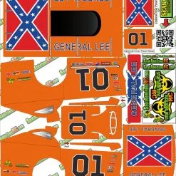 Small Addictions RC Wrap Addicts #01 General Lee MudBoss Wrap