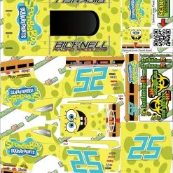 Small Addictions RC Wrap Addicts #25 SpongeBob MudBoss Wrap