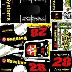 Small Addictions RC Wrap Addicts #28 Davey Allison Havoline MudBoss Wrap