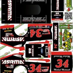 Small Addictions RC Wrap Addicts #34 Michael McDowell MudBoss Wrap