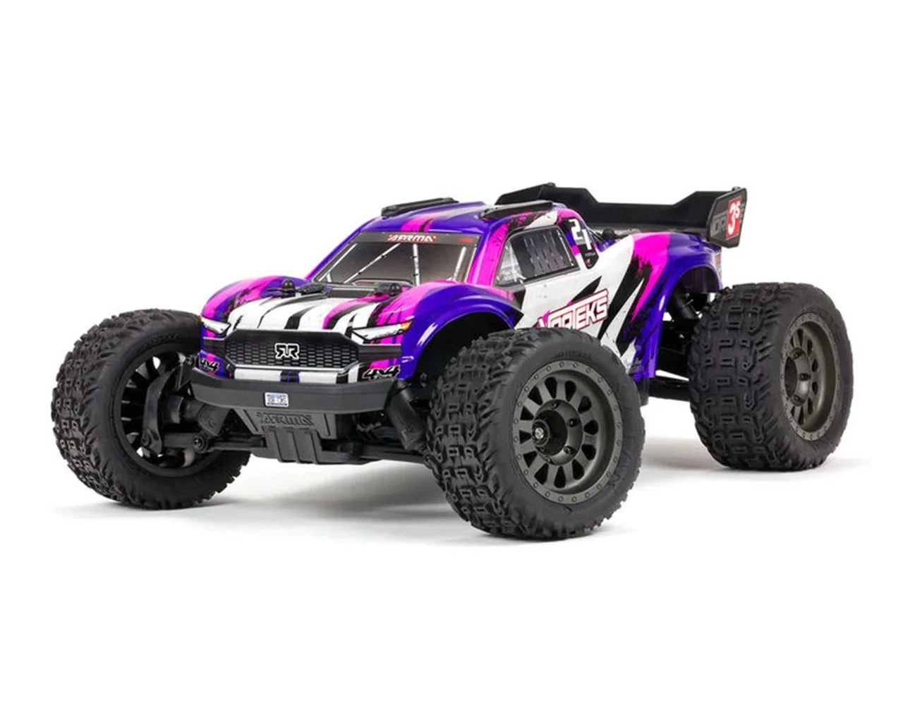 Arrma Vorteks 4X4 3S BLX 1/10th Stadium Truck W/ 2.4GHz Radio (Purple)