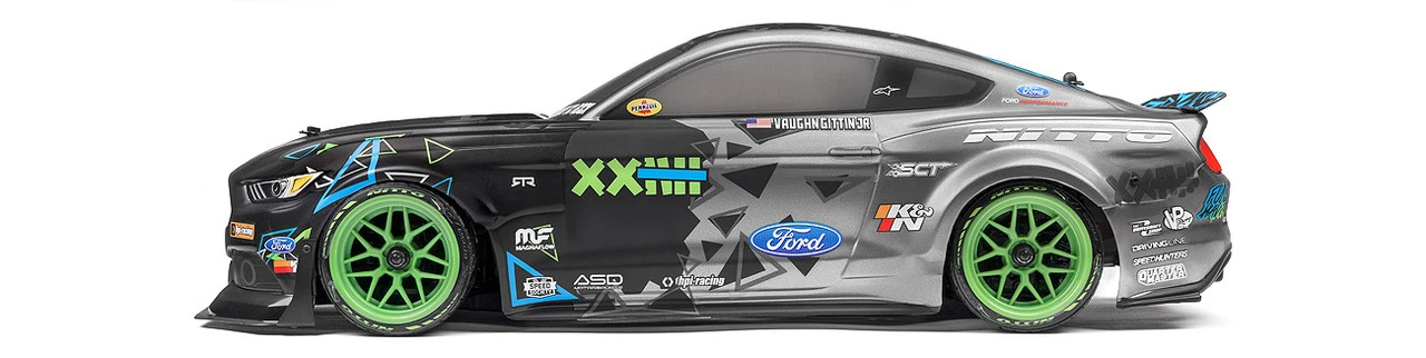 HPI Racing RS4 SPORT 3, Vaughn Gitten Jr, FORD MUSTANG, 1/10 Scale, W/ 2.4GHz Radio System - Image 3