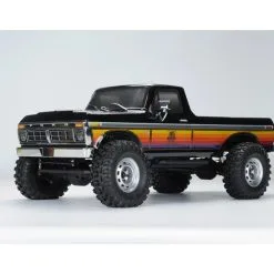 Carisma SCA-1E 1/10 Scale '70s Ford F-150 4WD Scale Crawler, 2.1 Spec, RTR (313mm Wheelbase) Black