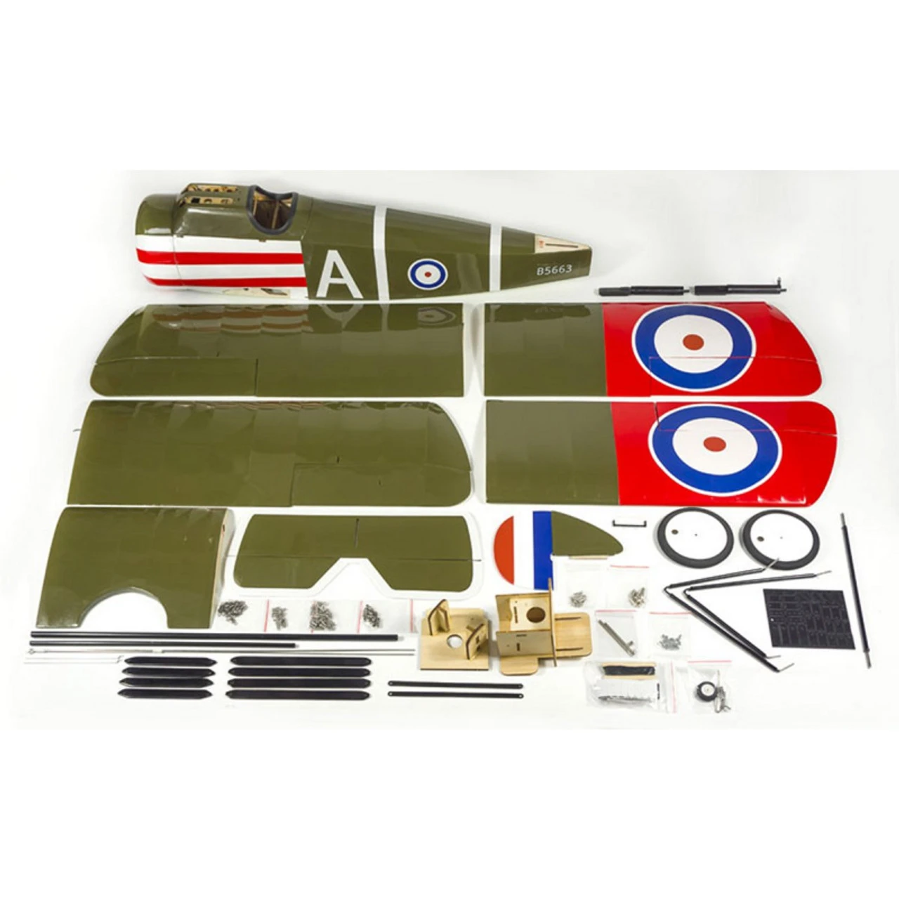 Dancing Wings Sopwith Camel Fighter Airplane 1200mm Wingspan Balsa ARF PNP - Image 6