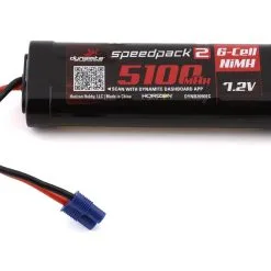 Dynamite 7.2V 5100mAh 6-Cell Speedpack2 Flat NiMH Battery: EC3