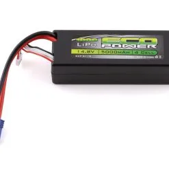 EcoPower "Basher" 4S 100C Hard Case LiPo Battery W/EC5 (14.8V/5000mAh)