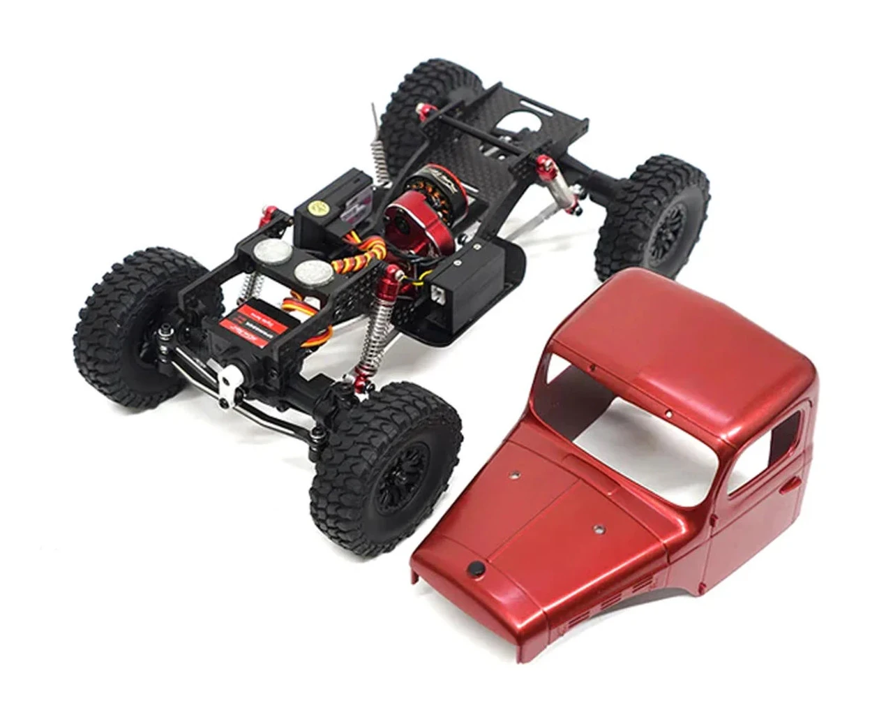 Furitek Cayman Pro 4x4 1/24 ARTR Micro Rock Crawler - Image 4