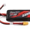 Gens Ace 2s LiPo Battery 60C (7.4V/2200mAh) W/XT-60 Connector