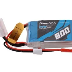 Gens Ace 2s LiPo Battery 45C (7.4V/800mAh) W/JST Connector