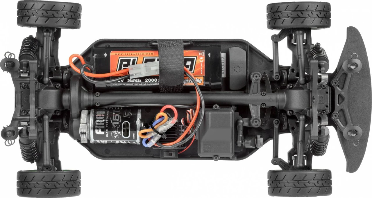 HPI Racing HPI RS4 Sport 3 1969 Mustang RTR-X, 1/10, 4WD, W/2.4GHz Radio System, Battery & Charger - Image 8