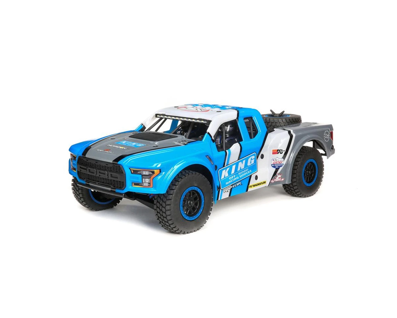Losi Baja Rey Ford Raptor 1/10 RTR 4WD Brushless Desert Truck (King Shocks) W/2.4GHz Radio, AVC & SMART