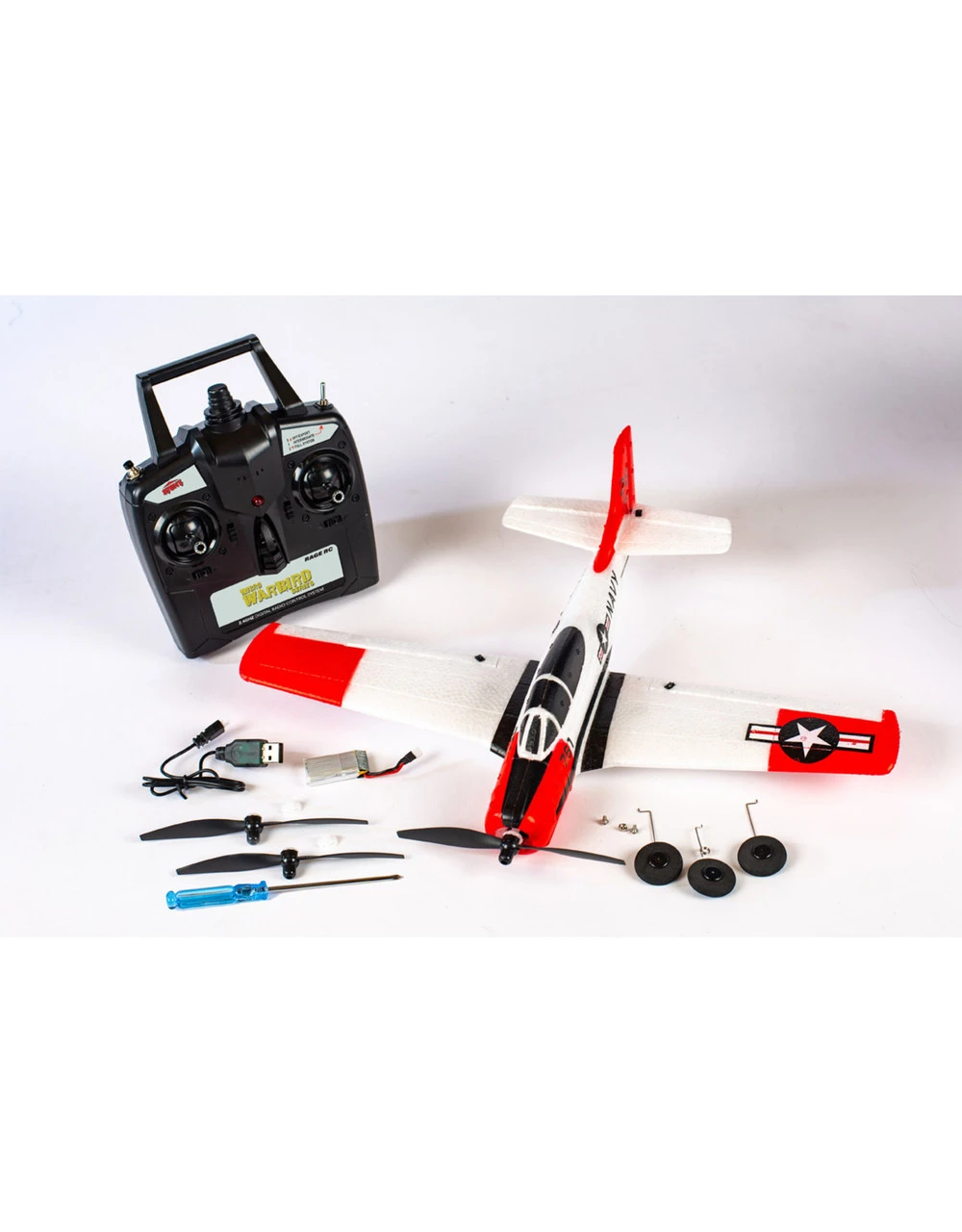 Rage RC T-28 Micro RTF Airplane W/PASS