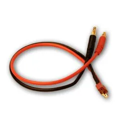 Racers Edge 1620 Charge Adapter: Male Deans (T-Plug) To Male 4mm Bullets-300mm Wire