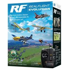 RealFlight Evolution RC Flight Simulator With InterLink DX Controller