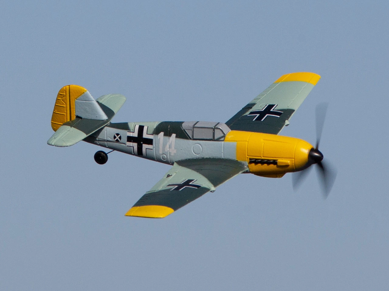 Rage RC Messerschmitt Bf 109 Micro RTF Airplane W/PASS - Image 2