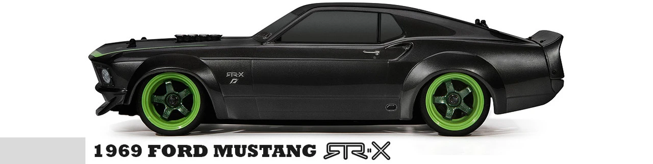 HPI Racing HPI RS4 Sport 3 1969 Mustang RTR-X, 1/10, 4WD, W/2.4GHz Radio System, Battery & Charger - Image 6